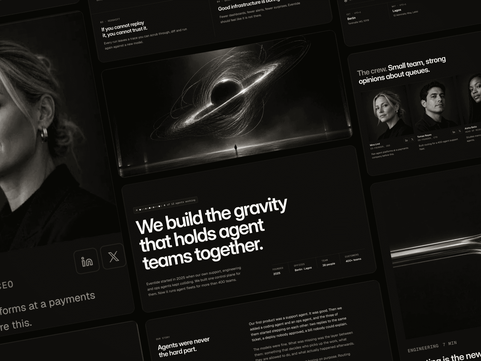 Eventide | Framer Template by Aidan Creates
