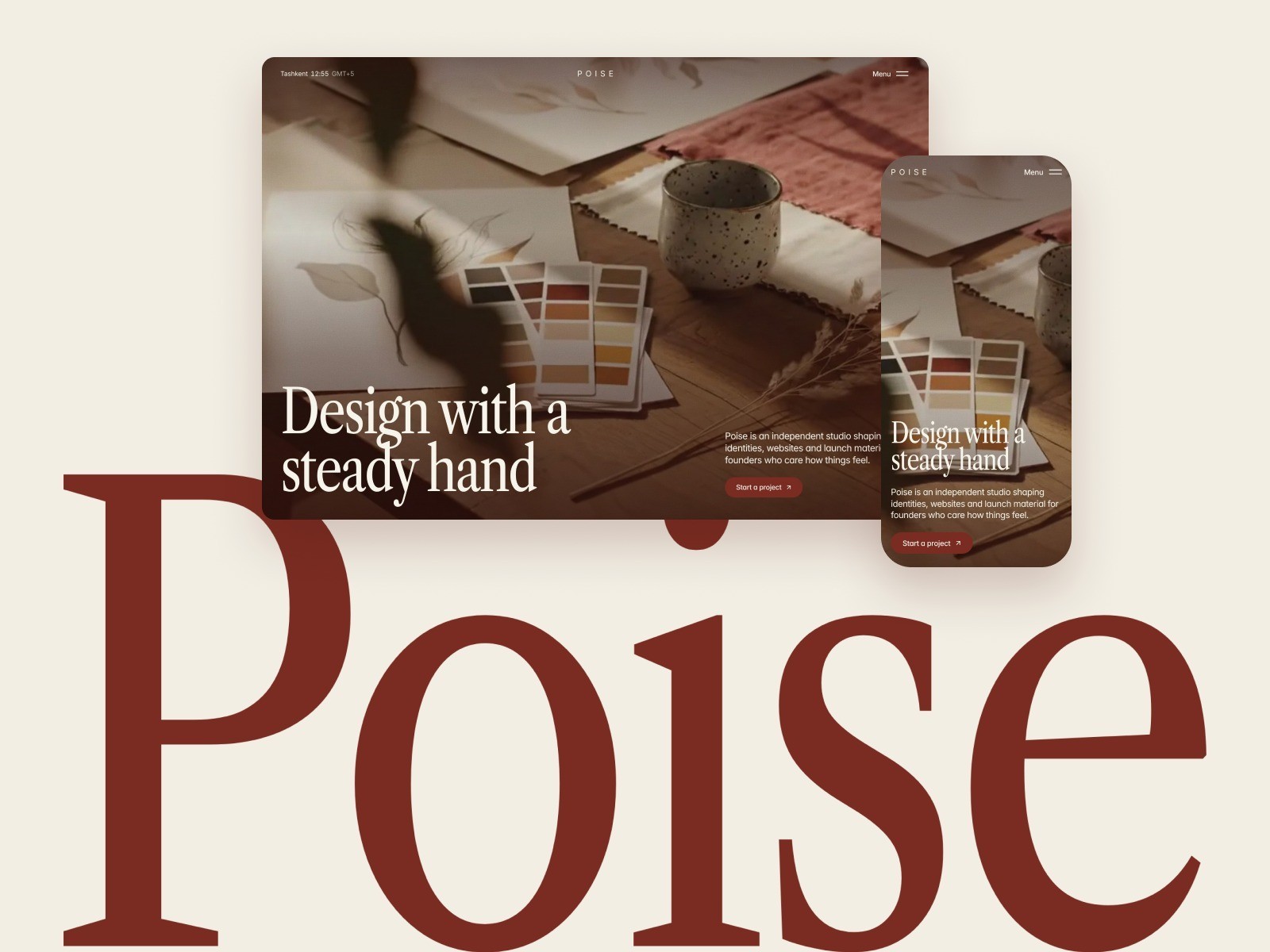 Poise Framer template